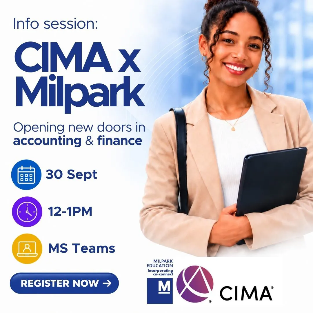 Milpark x CIMA: Opening New Doors in Accounting & Finance