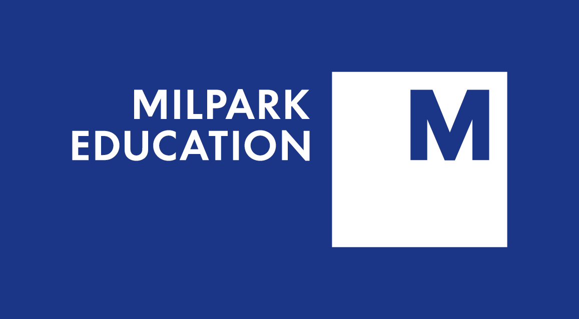 Milpark Education Horizontal Logo Inverted RGB
