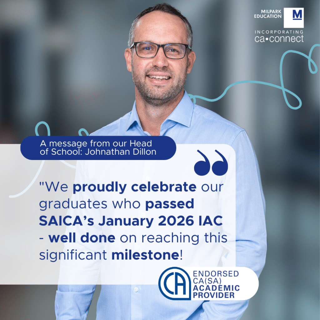 Milpark Graduates Shine in January 2026 IAC